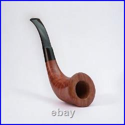 Briar unique handmade smoking tobacco bowl HORN rare freehand Artisan wood pipe