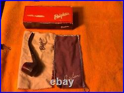 Brigham 484 Smooth\Grained Finish Panel 4 Dot Tobacco Pipe Made in Canada New
