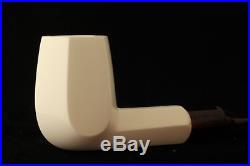 CASTLE Smooth Meerschaum Tobacco Pipe withCASE 2025