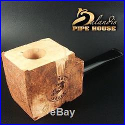 CLUB HOUSE Tobacco Pipe Briar Wood Block new SBB Pre Drilled Beginner DIY Kit