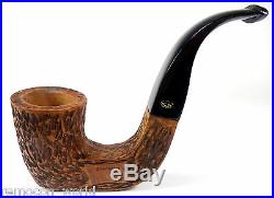 COBRA briar carved freehand tobacco smoking pipe freehand by Gasparini (Italy)