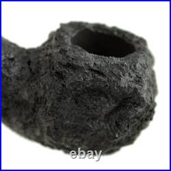 CUCCIOLO small italian sandblasted black vintage tobacco smoking pipe(Gasparini)