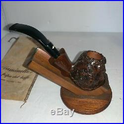 Caminetto Briar Smoking Estate Pipe Made in Italy Un-numbered NEW #25
