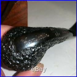 Caminetto Briar Smoking Pipe 03/8/1/01 Black Briar Curved NEW #19