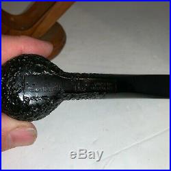 Caminetto Briar Smoking Pipe Hand Made Italy 25/8/1//02 Black Briar NEW #7
