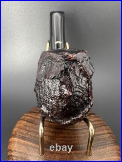 Caminetto New Dear Wax Drip Bent Egg Unsmoked Tobacco Pipe