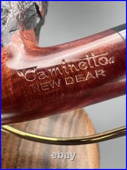 Caminetto New Dear Wax Drip Bent Egg Unsmoked Tobacco Pipe