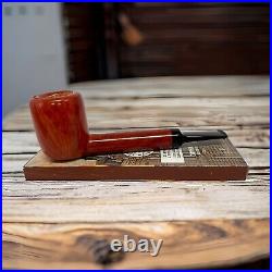 Canadian briar red smoking tobacco straight wooden handmade 5.9' inch KAFpipe