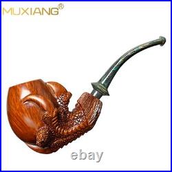 Carved Claw Holding Egg Tobacco Pipe Freehand Pipe Rusticated Briar Smoking Pipe
