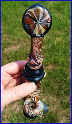 Cavalier Classic Styled Woodgrain Glass Tobacco Pipe Sherlock