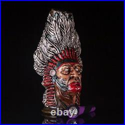 Ceramic bong Chief, Tobacco Smoking Hand pipe / Pipe / Smoke / Handmade