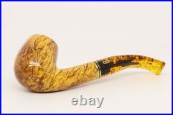 Chacom Atlas Yellow 42 Briar Smoking Pipe with pouch B1096