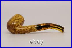 Chacom Atlas Yellow # 42 Briar Smoking Pipe with pouch B1702