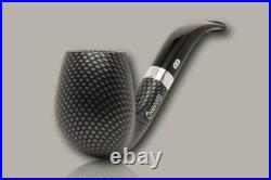 Chacom Carbone 851 Briar Smoking Pipe with pouch B1612