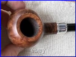 Chacom F3 France Smooth Churchwarden Briar Tobacco Pipe New