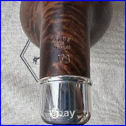 Chacom F3 France Smooth Churchwarden Briar Tobacco Pipe New