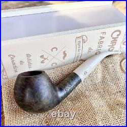 Chacom Jurassic Smooth Briar (R04) Tobacco Pipe France New