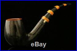 Chacom Maya Grise Briar Smoking Pipe with pouch