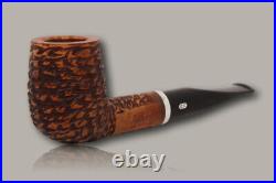 Chacom Rustic 1201 Briar Smoking Pipe with pouch B1770