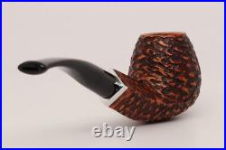 Chacom Rustic 421 Briar Smoking Pipe with pouch B1629