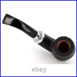 Chacom Skipper No 41 Black Sandblasted Full Bent Tobacco Smoking Pipe 6209K