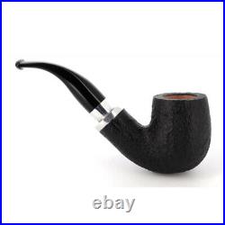 Chacom Skipper No 41 Black Sandblasted Full Bent Tobacco Smoking Pipe 6209K
