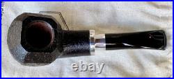 Chacom Skipper Sandblasted Black No. 995 Paneled Tobacco Pipe France New