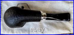 Chacom Skipper Sandblasted Black No. 995 Paneled Tobacco Pipe France New
