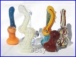 Collectible Kumba Glass Bubbler Water Hooka Smoking Pipe 1 3 6 12 lot GP6413