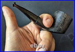 Collectible Smoking Tobacco Pipe Morta Bog Oak with the master's signature, New