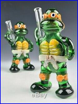 Complete Set Teenage Mutant Ninja Turtles Glass Smoking Pipes