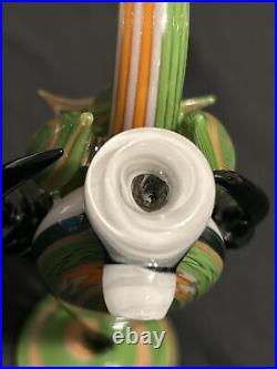 Custom Glass USA Blown Niko Cray 2013- Tobacco Pipe, Dry Piece, Wig Wag