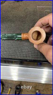 Custom made poker pipe, estate pipe, billiard pipe, brian doran, Briar Pipe