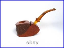 DEKO BENT SITTER BRIAR TOBACCO PIPE #104 Made to STAND UP & STAND OUT
