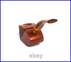 DEKO BENT SITTER BRIAR TOBACCO PIPE #104 Made to STAND UP & STAND OUT
