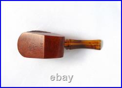 DEKO BENT SITTER BRIAR TOBACCO PIPE #104 Made to STAND UP & STAND OUT