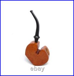 DEKO BENT SITTER BRIAR TOBACCO PIPE #119 Made to STAND UP & STAND OUT