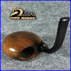 D. BALANDIS Hand Made Smooth BRIAR wood POCKET Tobacco Smoking pipe VINTAGE Beige