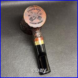 Dagner Pipes Custom Design 2026 Brown SG POKER Tobacco Pipe Briar New Unsmoked