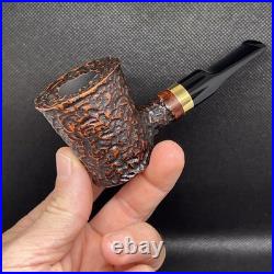 Dagner Pipes Custom Design 2026 Brown SG POKER Tobacco Pipe Briar New Unsmoked