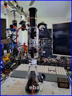 Dark Spiderman 17 1/2 glass water bongs