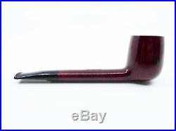 Davidoff Red Finish Straight Smooth Canadian Briar Tobacco Pipe NEW UNSMOKED