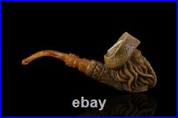 Davy Jones Meerschaum Pipe handmade tobacco smoking pfeife with case