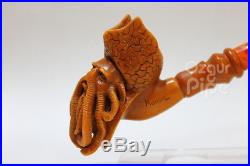Davy Jones Meerschaum Tobacco Pipe Pfeife Pipa Collectible By Kenan