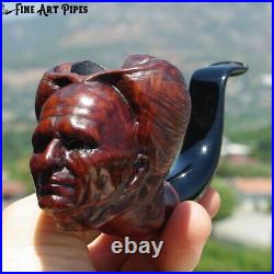Dracula Gary Oldman Briar Wood Tobacco Smoking Pipe by Oguz Simsek