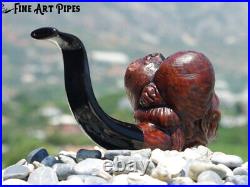 Dracula Gary Oldman Briar Wood Tobacco Smoking Pipe by Oguz Simsek