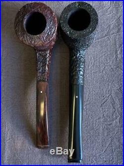Dunhill Ring Grain XXL & Schilling XL Tobacco Smoking Pipe Set of 2 New