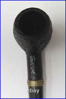 Dunhill Shell Briar 107 F/T Smoking Pipe with Leather Case and Box Unused