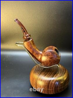 EJ Berk (New England Pipe Works) Artisan Blowfish Tobacco Pipe