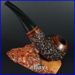 EXCLUSIVE CLUB HOUSE Tobacco smoking Pipe BRIAR Wood HAND MADE VINGARE STONE